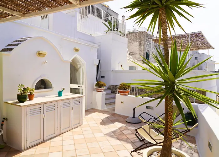 Vakantiehuis Dimora Blu Panorama - Cuore Bianco E Orizzonti Infiniti